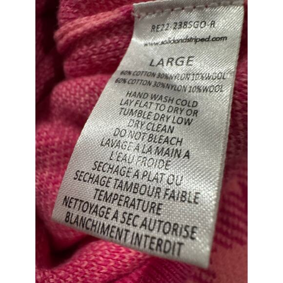 Solid & Striped The Peyton Orchid Pink Sweater Large - Picture 4 of 4